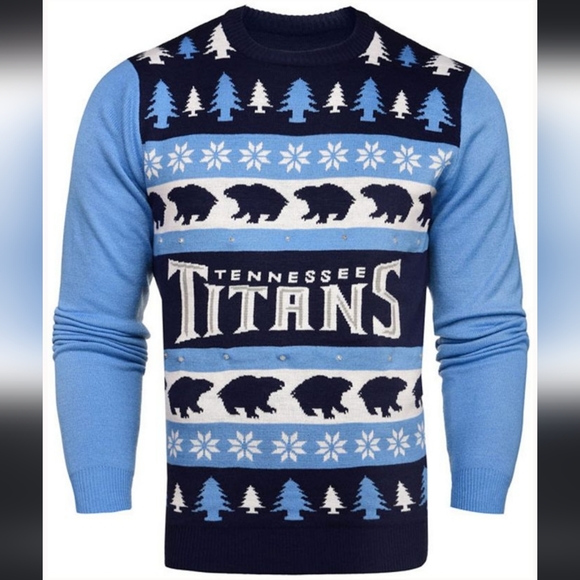 NFL Other - NFL Tennessee Titans Light Up Ugly Christmas Sweater